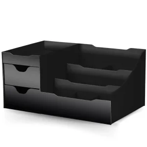 Uncluttered Designs Makeup Organizer for with Drawers